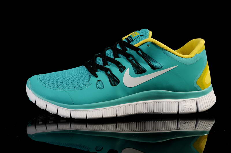 Nike Free Run 5.0 V2 Mens Running Shoes New Breathable Green (2)
